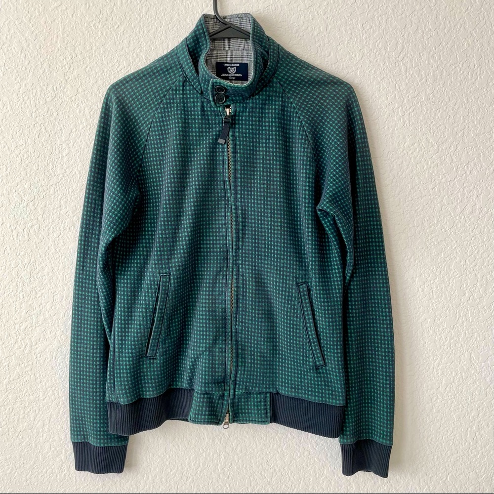Comme Ca Commune Lightweight Slim Fit Bomber Style Jacket Size L Japanese Brand